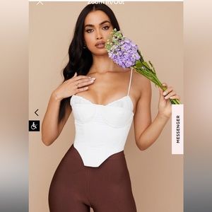 House of CB emiliana corset top